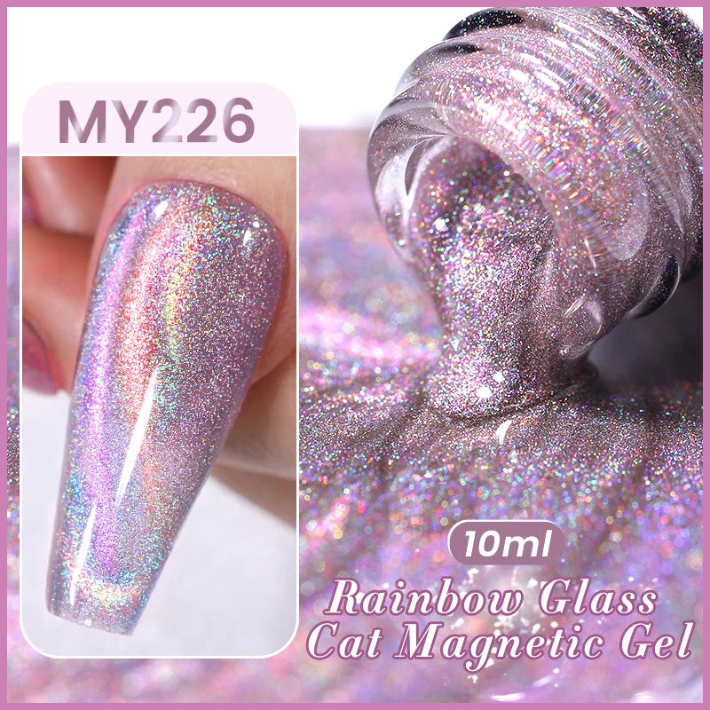 Sparkling Magnetic Cat Eye Gel Polish