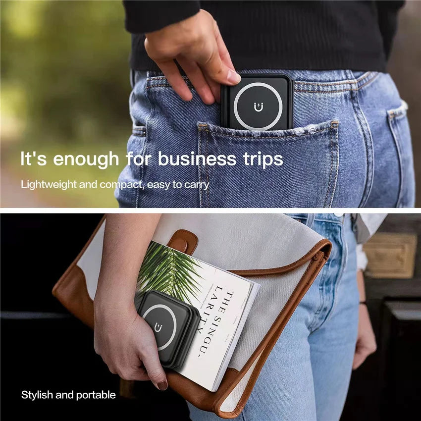 100W 3-in-1 Magnetic Portable Wireless Charger