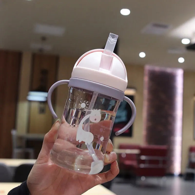 350ml Kids Straw Bottle