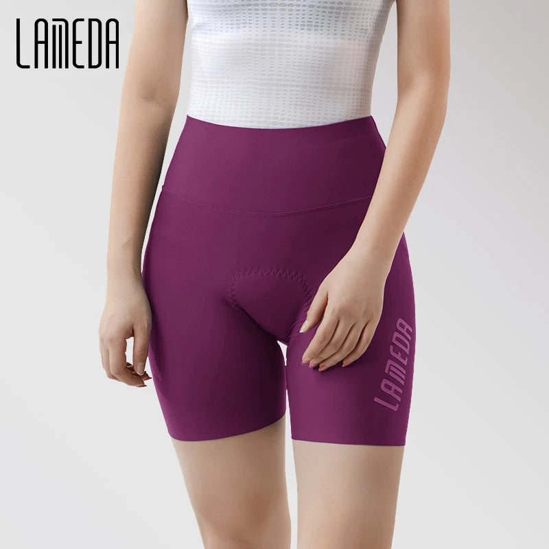 High Waist Padded Cycling Shorts
