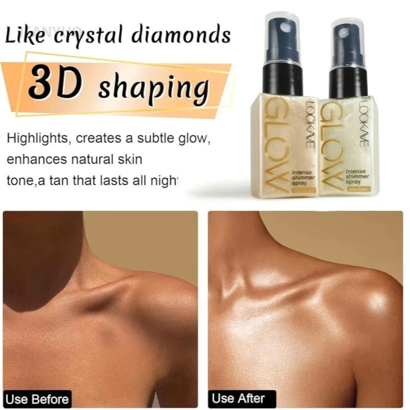 Pearlescent Shimmer Oil Spray