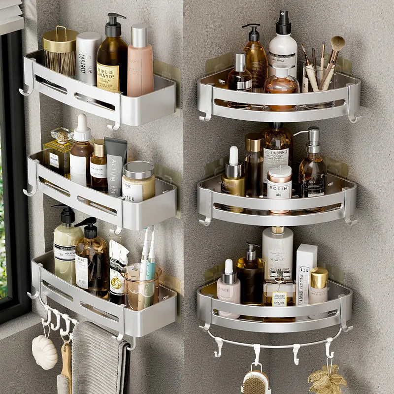 Wall-Mounted Bathroom Shelf