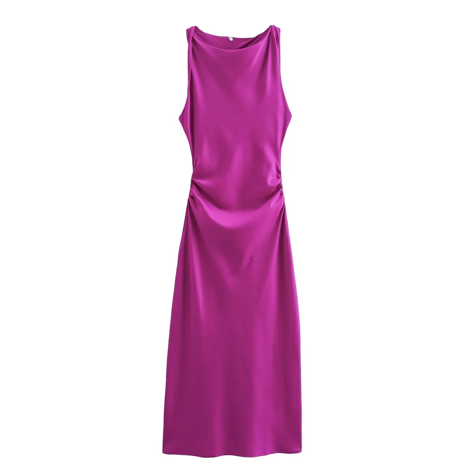 Elegant Satin Slip Dress