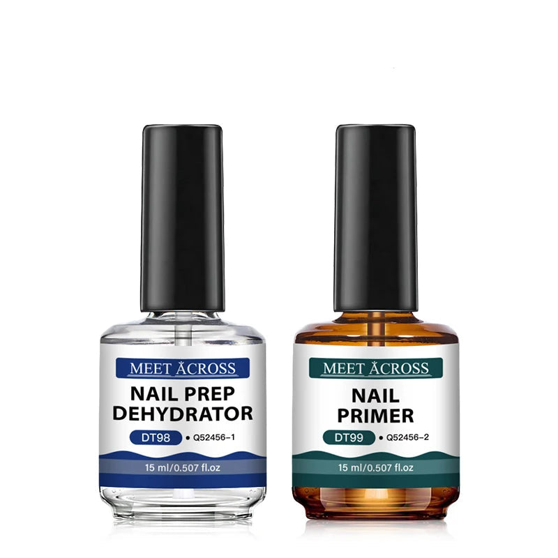 Long-Lasting Nail Primer and Prep Dehydrator Set