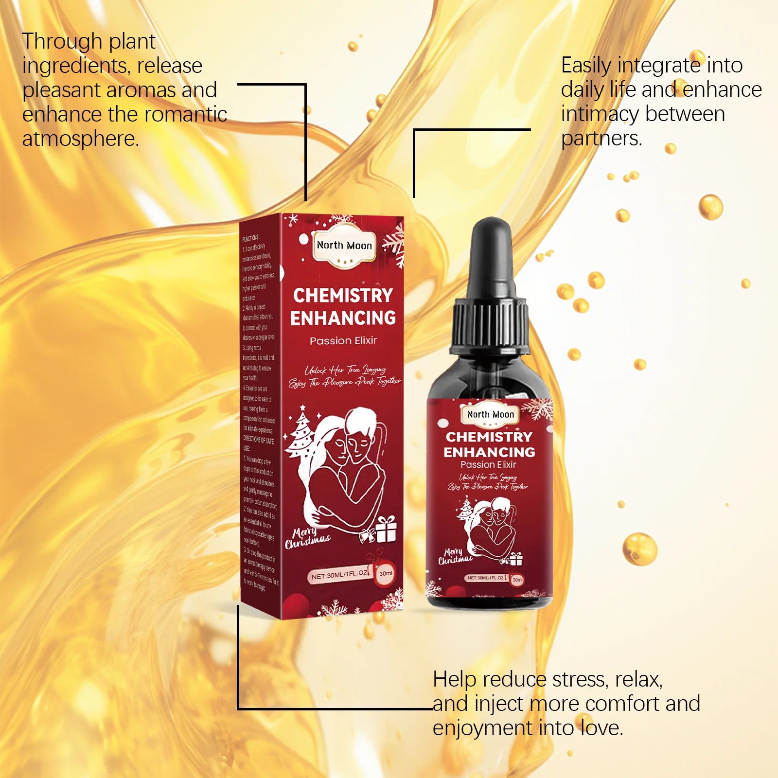 Long-Lasting Pheromone Massage Oil