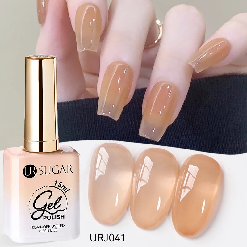 Jelly Milky White Translucent UV Gel Polish