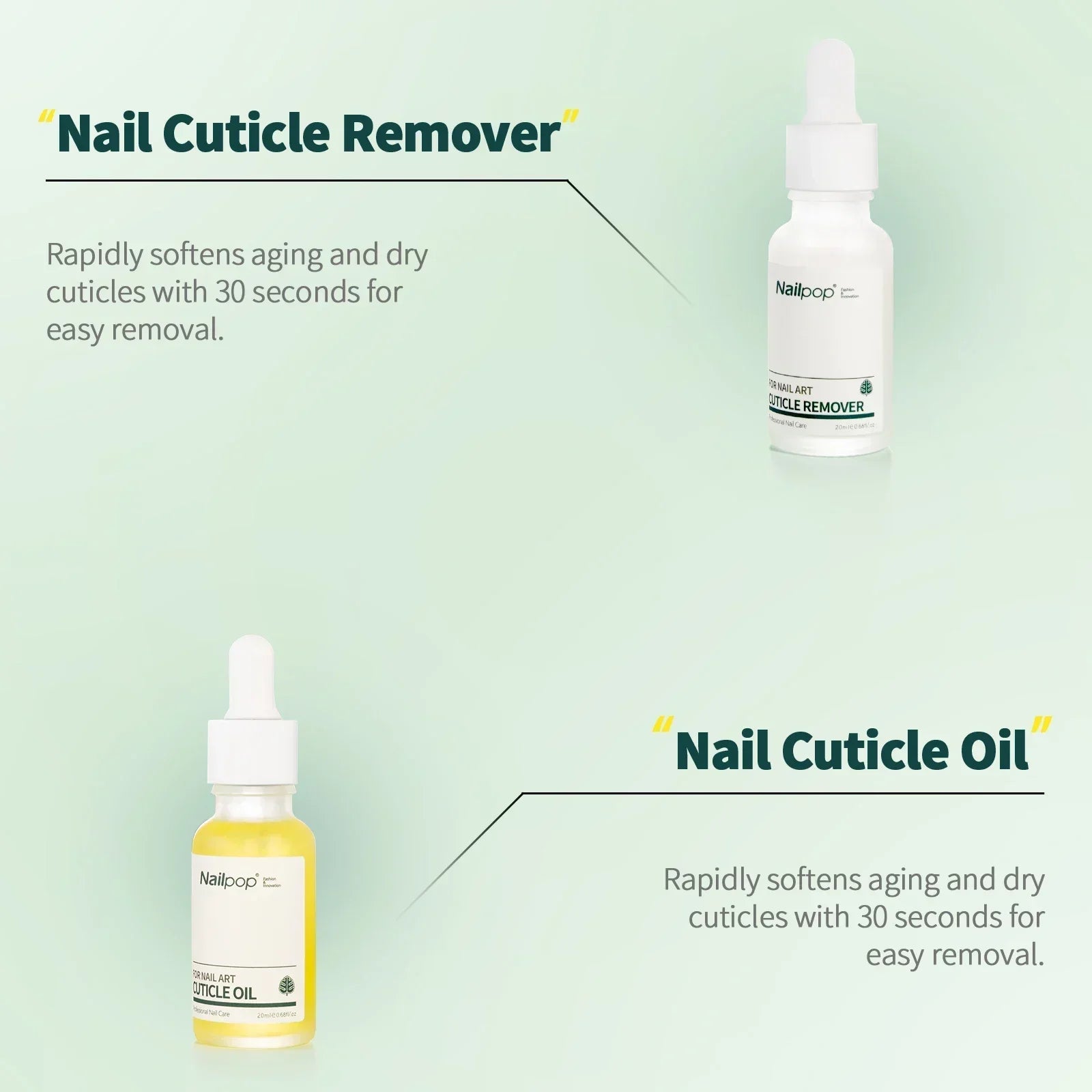 Cuticle Remover and Repair Oil Nail Care Treatment Kit