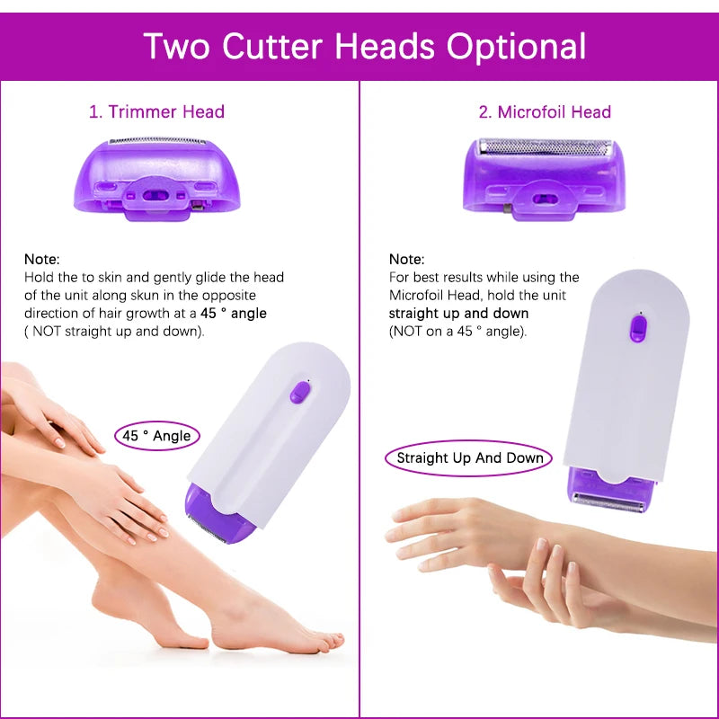 Professional Painless USB Laser Hair Removal Kit