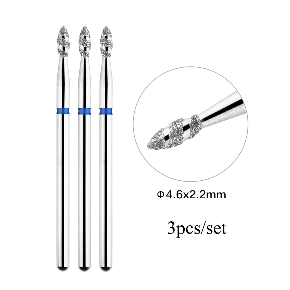 Diamond Nail Drill Bits Set