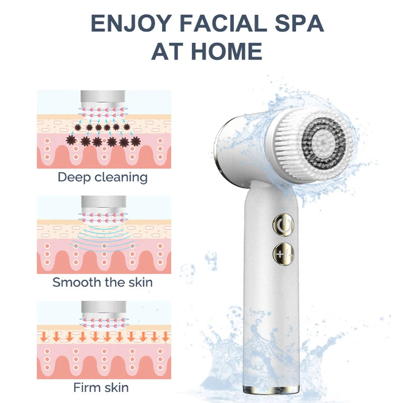 Rechargeable Multifunction Facial Spin Brush