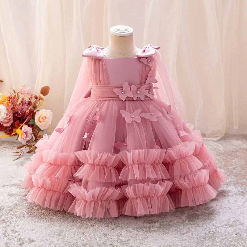 Butterfly Mesh Princess Dress