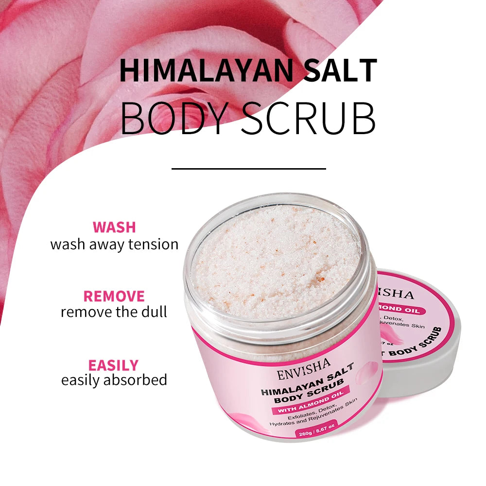 Rose Body Salt Scrub