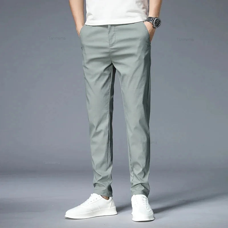 Slim Fit Ultra-Thin Casual Trousers