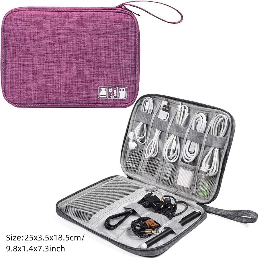 Fashion Solid Color Makeup Bag
