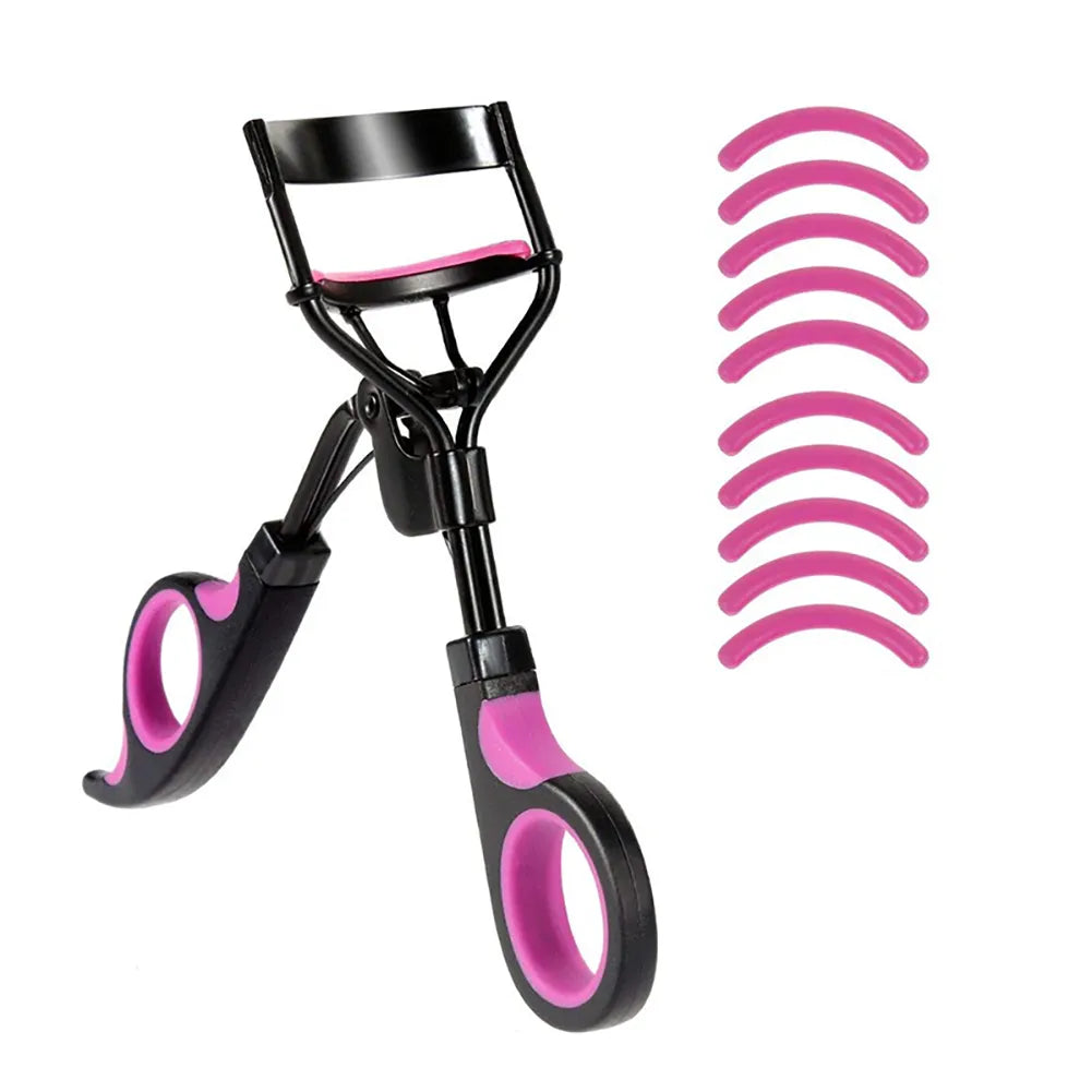 Professional Eyelash Curler with Replacement Pads