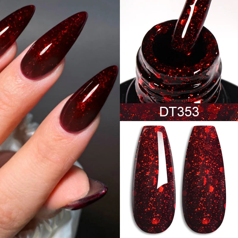 Crystal Red Semi-Permanent UV Gel Polish