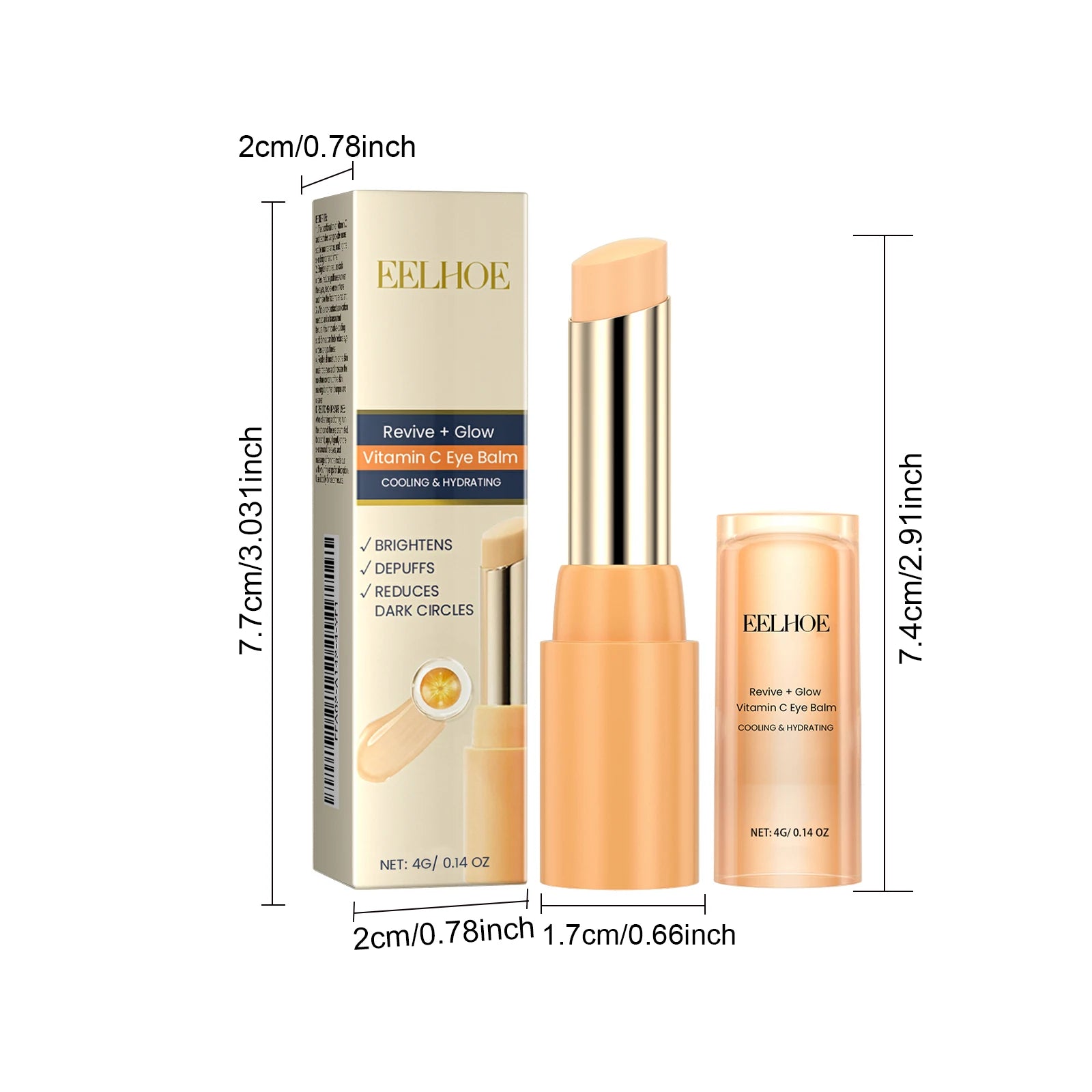 Vitamin C Brightening Eye Balm Stick