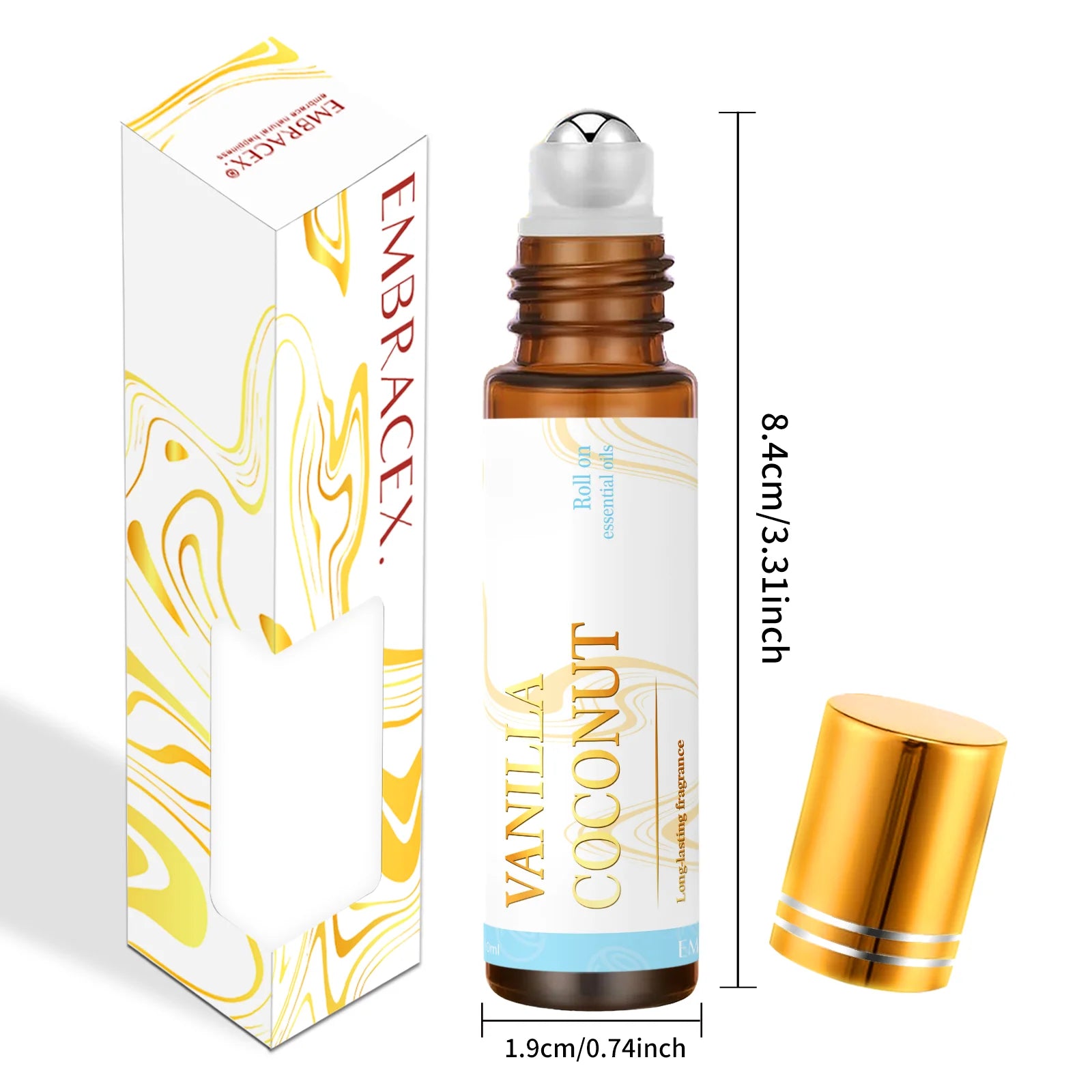 Vanilla Coconut Roller Essential Oil Perfume