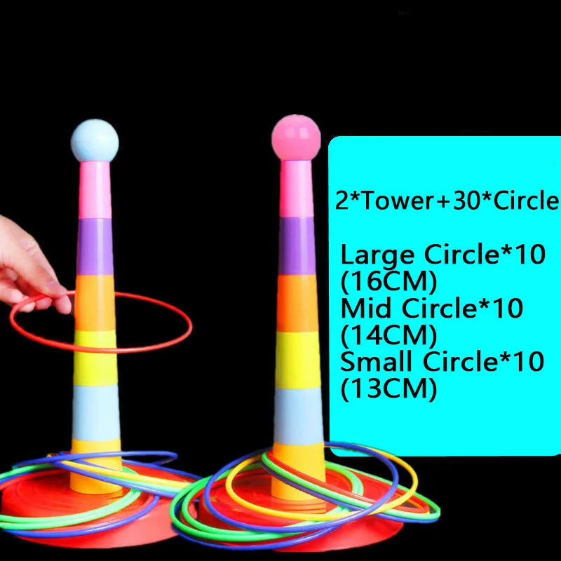 Ring Toss Stacking Game