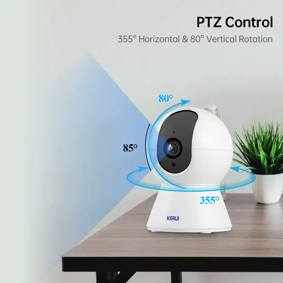 3MP Smart WiFi Indoor Security Camera