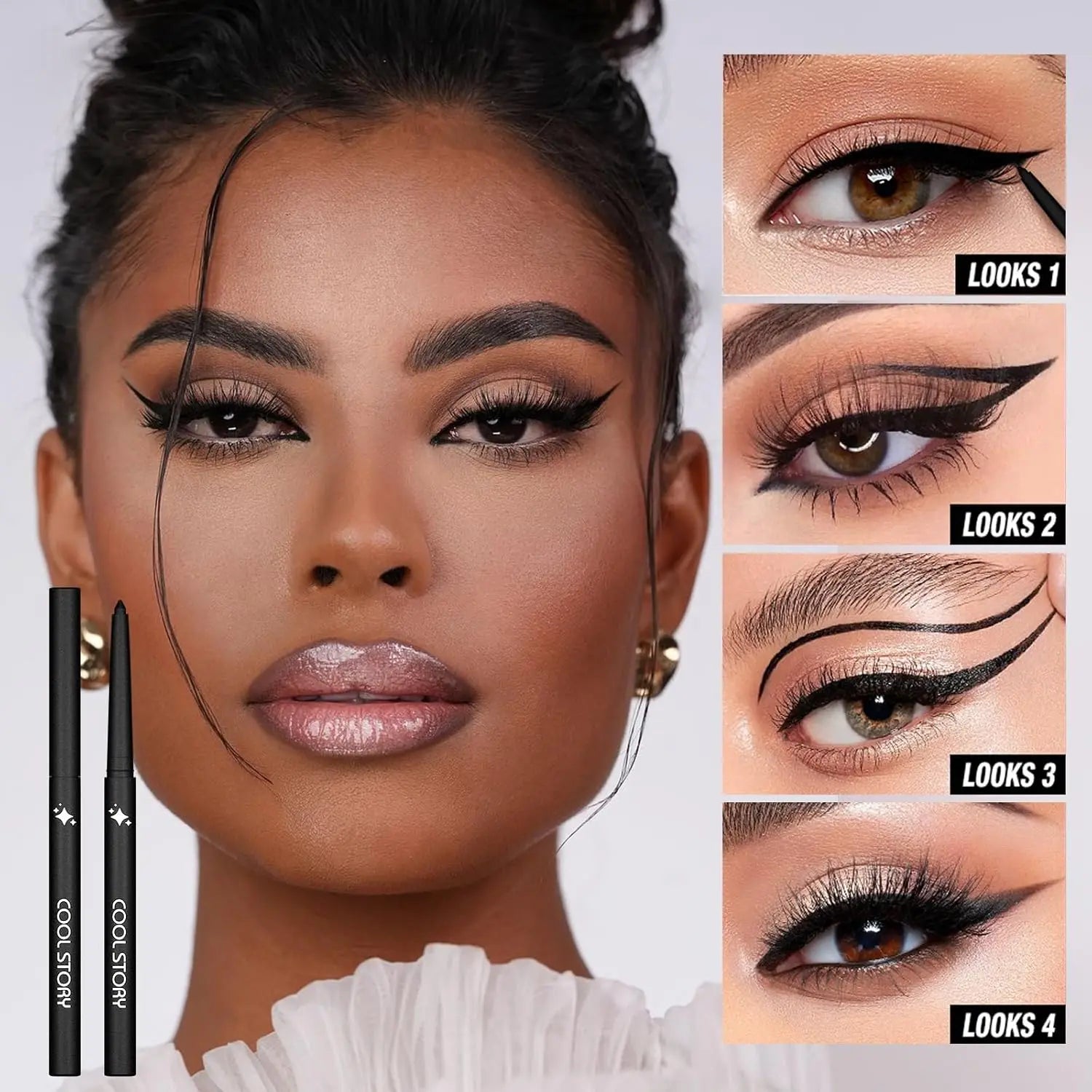 12-Color Waterproof Matte Gel Eyeliner Set