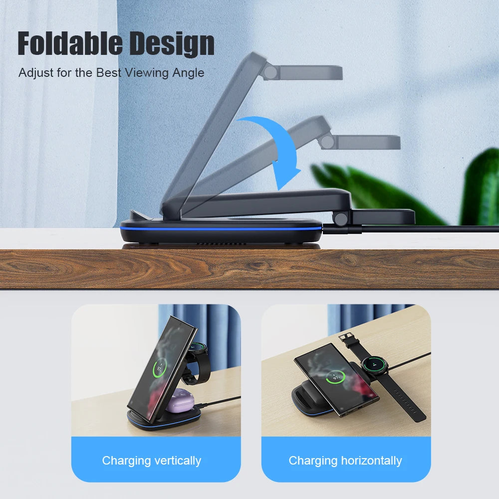 3-in-1 Wireless Charger Stand