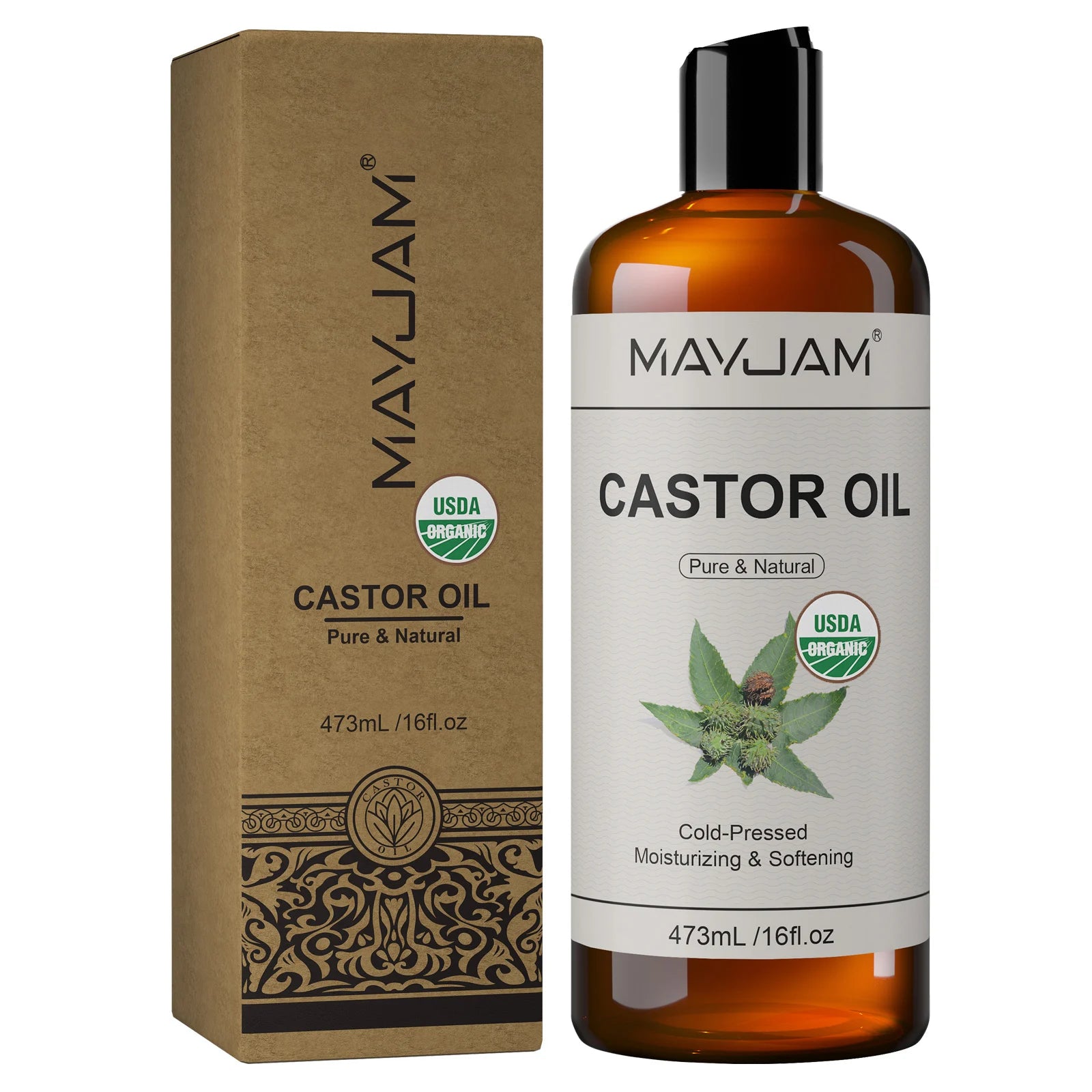 Organic Cold-Pressed Castor Oil
