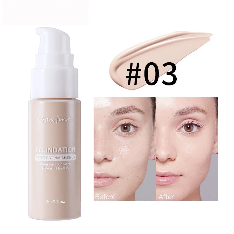 12 Shade Liquid Foundation