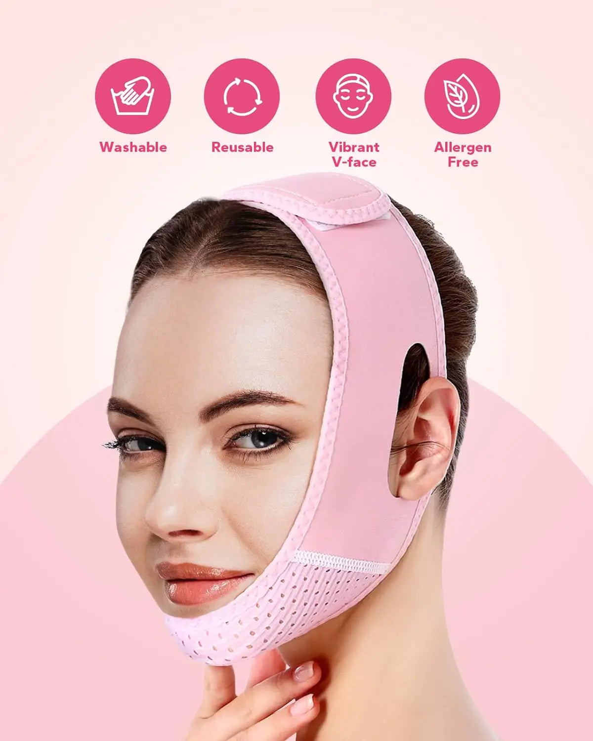 Reusable V Line Face Strap