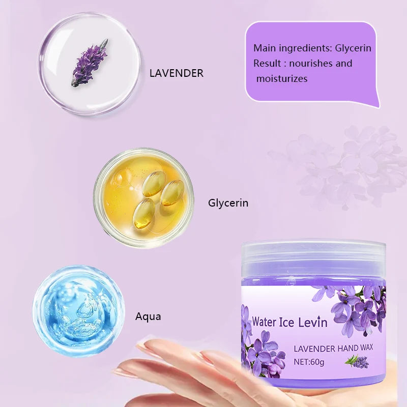 Lavender Moisturizing Hand Wax Mask