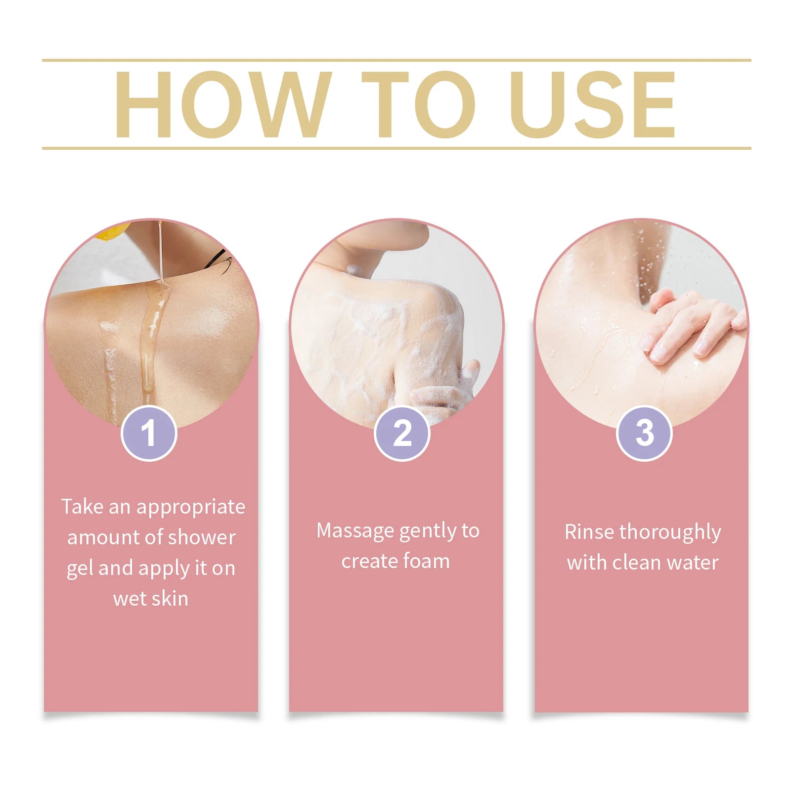Floral Fragrance Moisturizing Shower Gel