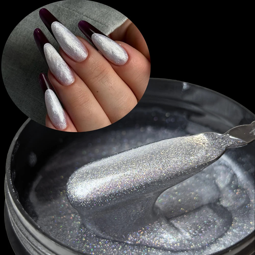 Glitter Milky Hard Builder Gel