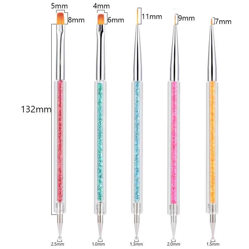 Professional Nail Art Brush Set
