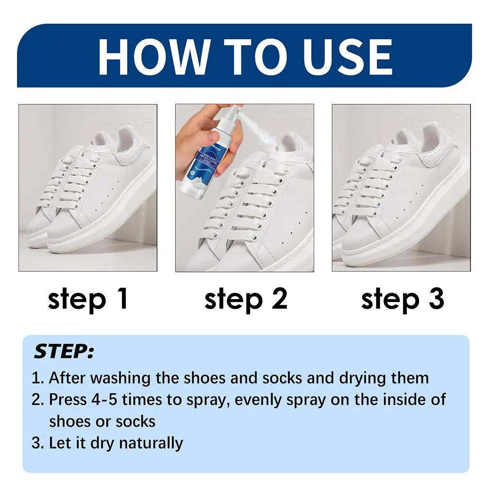 Multi-Purpose Foot Odor Deodorizer Spray