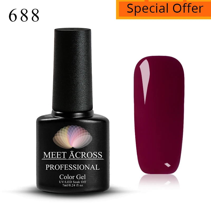 5ml Pink Dried Flower Gel Nail Polish