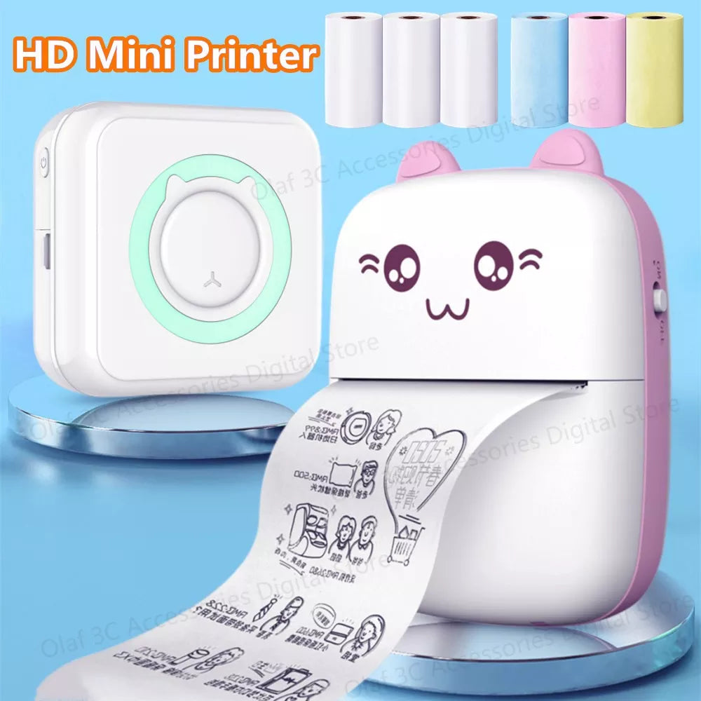 Meow Mini Thermal Label Printer