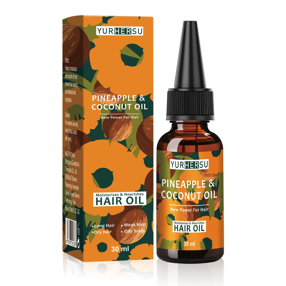 Pineapple Coconut Shampoo Conditioner Set