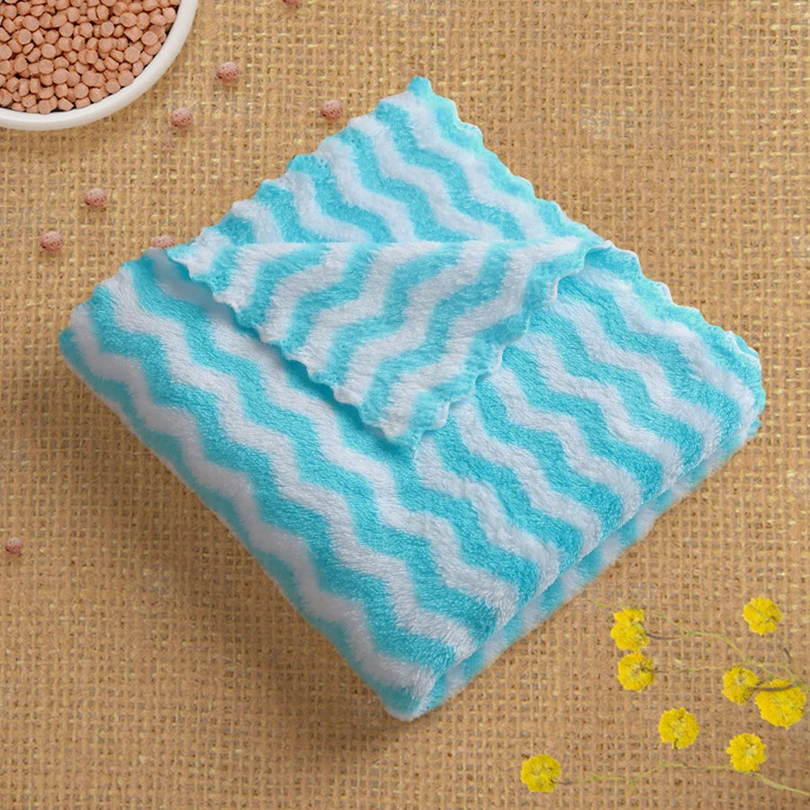 Quick-Dry Absorbent Pet Bath Towel