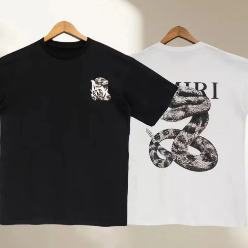 Luxury Snake Print T-Shirt
