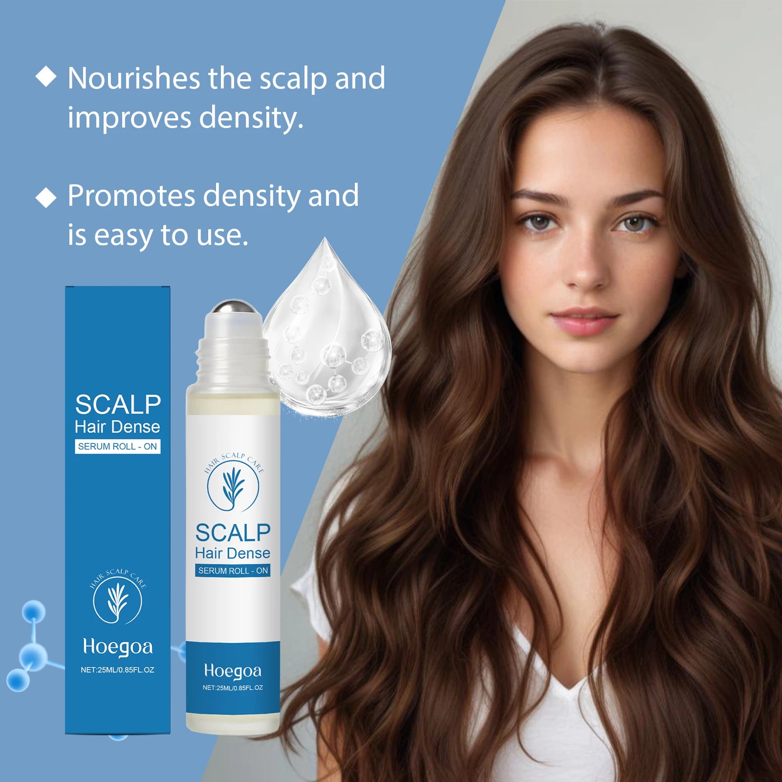 Rosemary Roll-On Hair Serum