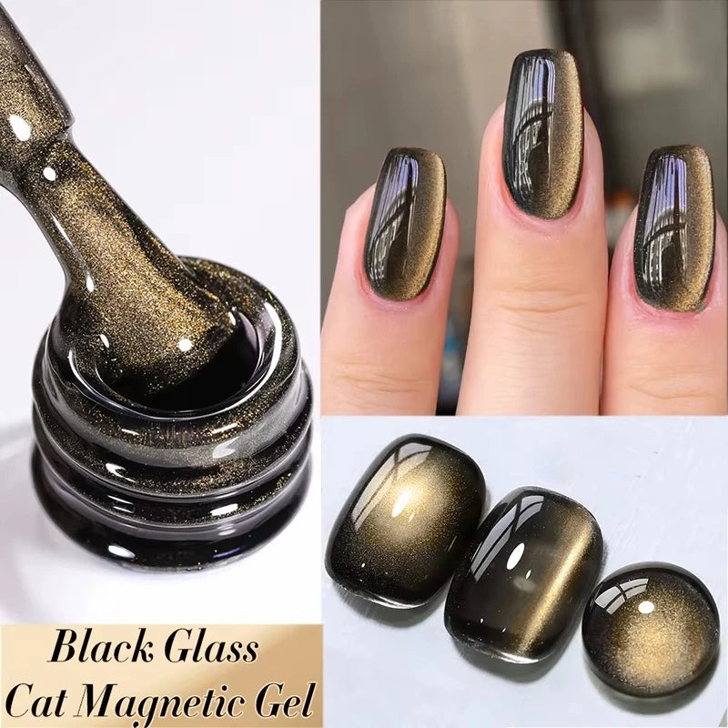 Sparkling Magnetic Cat Eye Gel Polish