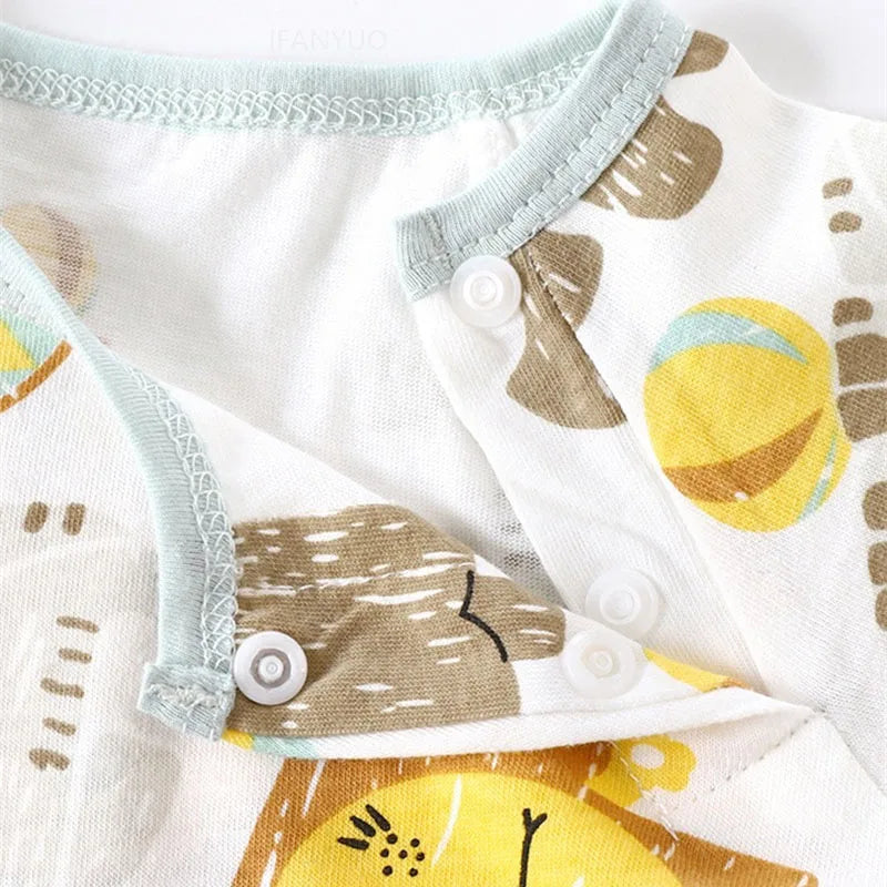 Cute Cartoon Baby Romper