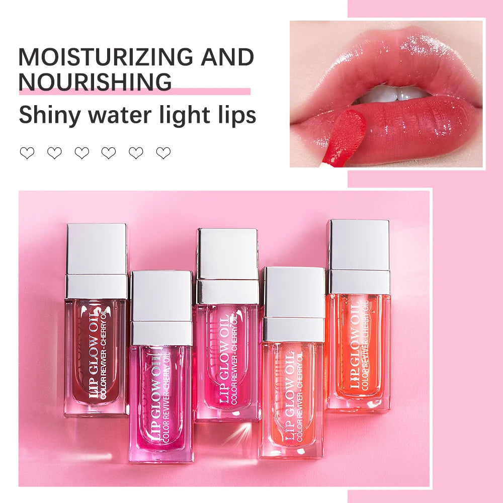 Pink Plumping Lip Oil Balm