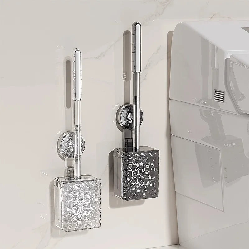 Wall-Mounted Toilet Brush