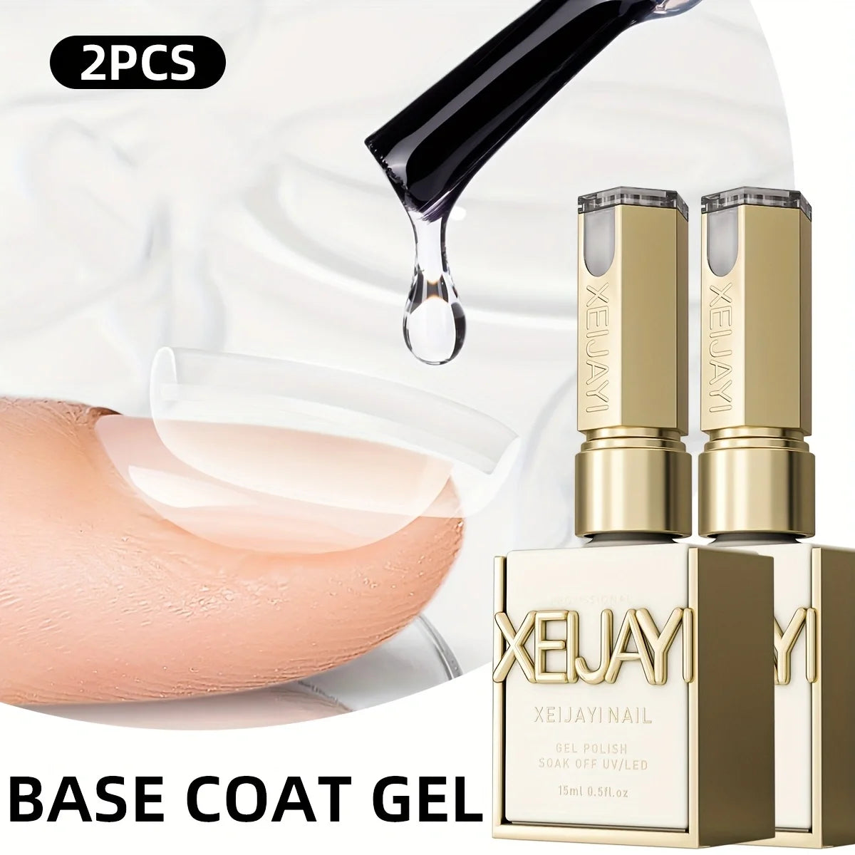 Long-Lasting Glass Rubber Top Coat