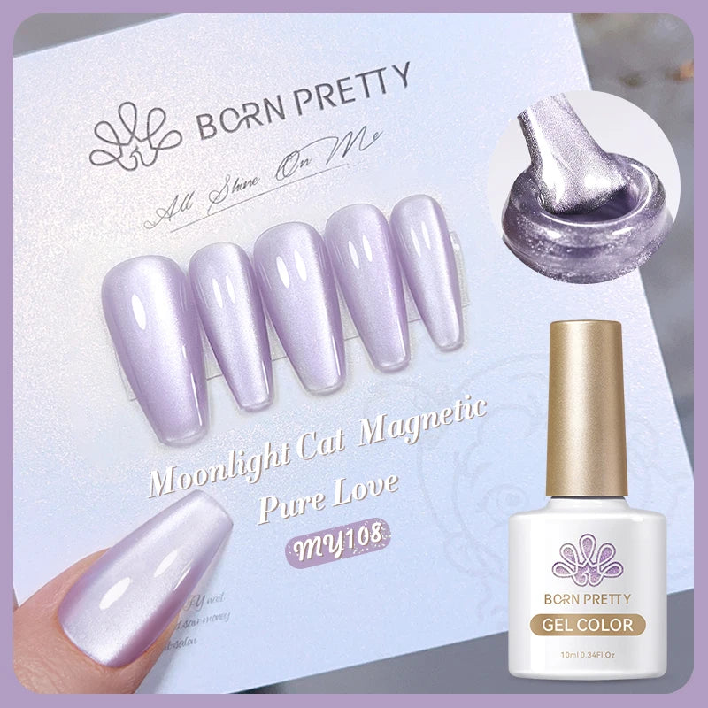 Sparkling Magnetic Cat Eye Gel Polish