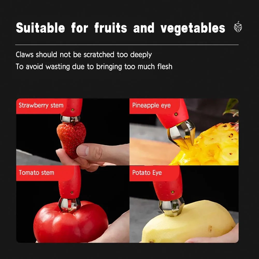 Strawberry Huller Tomato Remover Pineapple Cutter