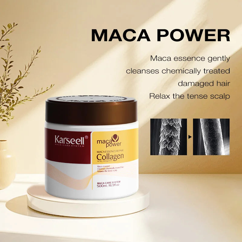 Collagen Argan Oil Deep Repair Hair Mask