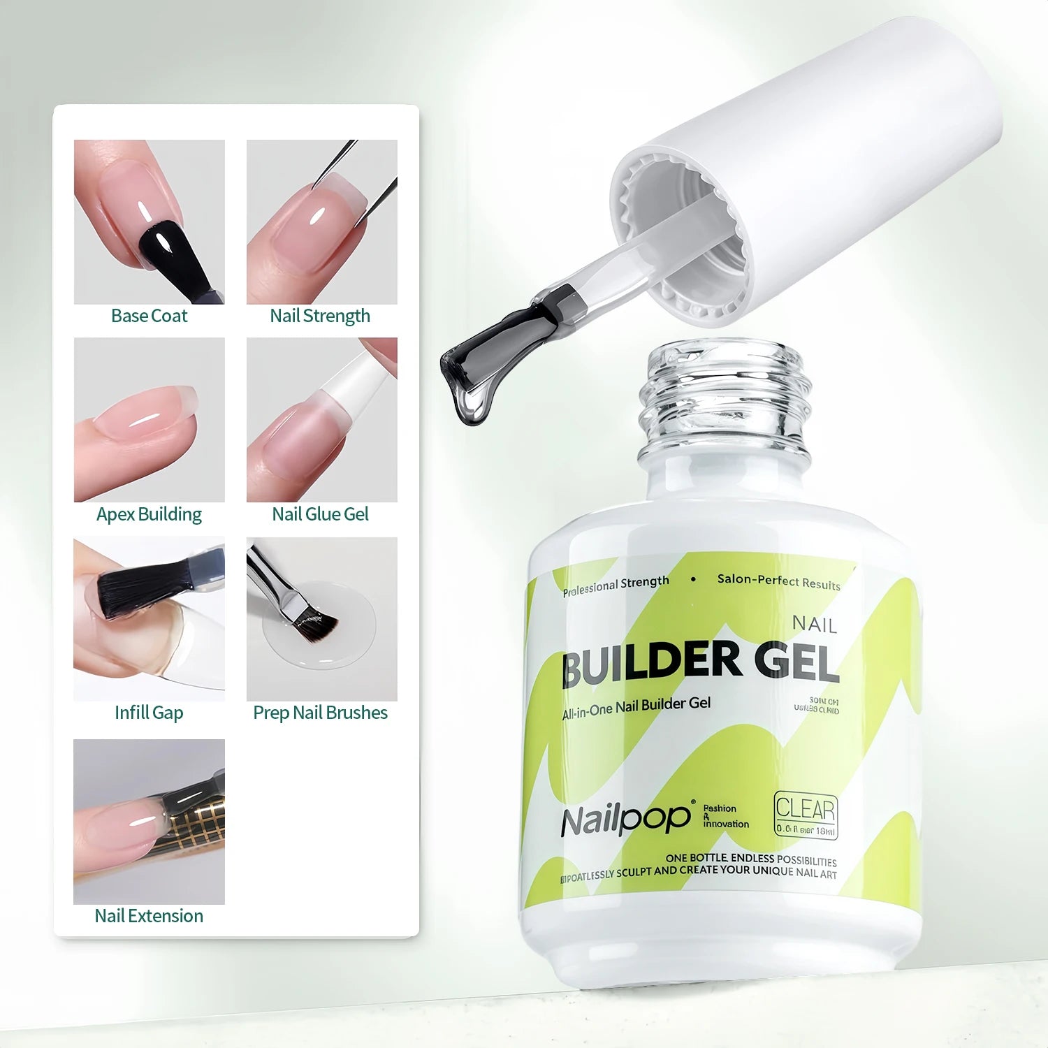 4-Color Builder Nail Gel