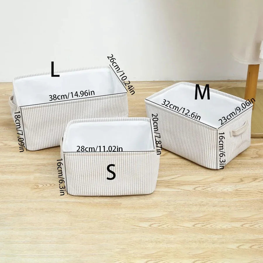 Foldable Fabric Storage Box, Clothes